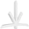 Ekena Millwork Alberta Architectural Grade PVC Gable Bracket, 96"W x 64"H x 6"D x 6"F, 16/12 Pitch GBP096X64X0606ALB00 - alternate 1